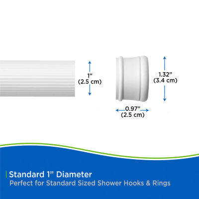 Kenney Adjustable Shower Curtain Rod