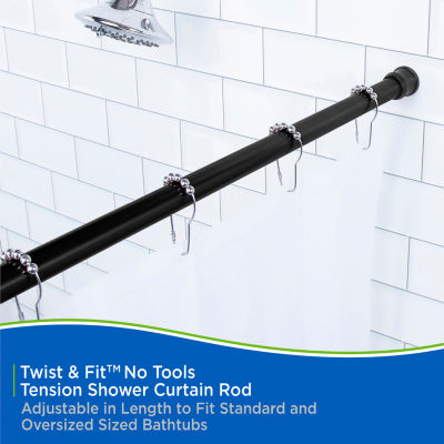 Kenney Adjustable Shower Curtain Rod