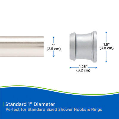 Kenney Adjustable Shower Curtain Rod