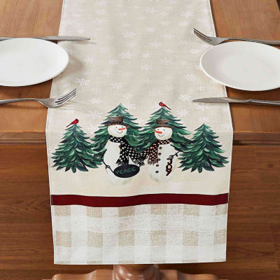 Avanti Country Snowman Table Runners