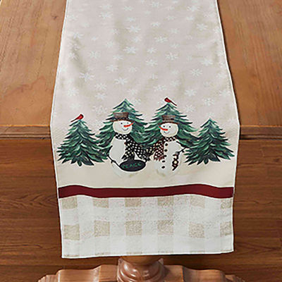 Avanti Country Snowman Table Runner