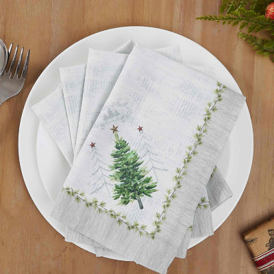 Avanti Trees 4-pc. Napkins