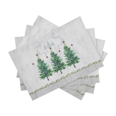 Avanti Trees 4-pc. Placemats