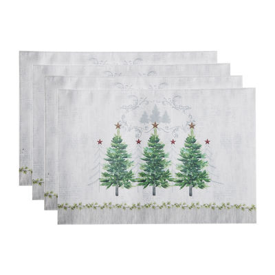 Avanti Trees 4-pc. Placemats