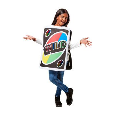 Unisex Uno Wild Card Kids Costume Costume