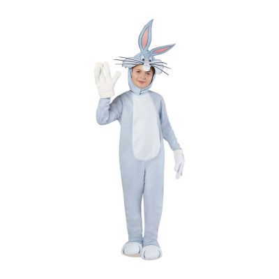 Little & Big Unisex Looney Tunes Bugs Bunny Kids Costume 3-pc.