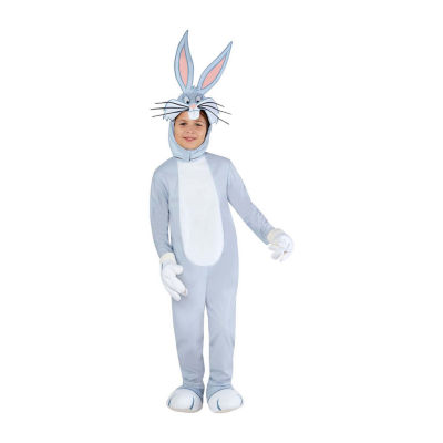 Little & Big Unisex Looney Tunes Bugs Bunny Kids Costume 3-pc.