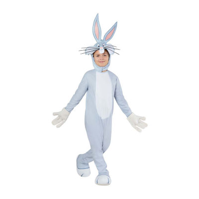 Little & Big Unisex Looney Tunes Bugs Bunny Kids Costume 3-pc.