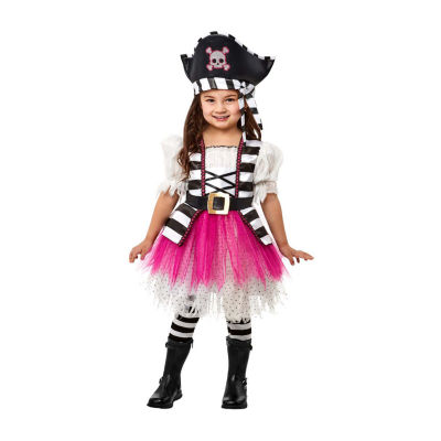 Girls Little Pirate Girl Toddler Costume 2-pc. Costume