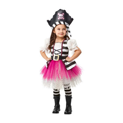 Girls Little Pirate Girl Toddler Costume 2-pc. Costume