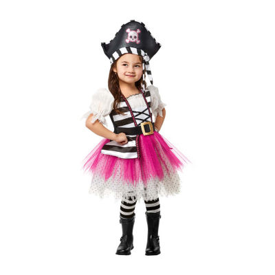 Girls Little Pirate Girl Toddler Costume 2-pc. Costume