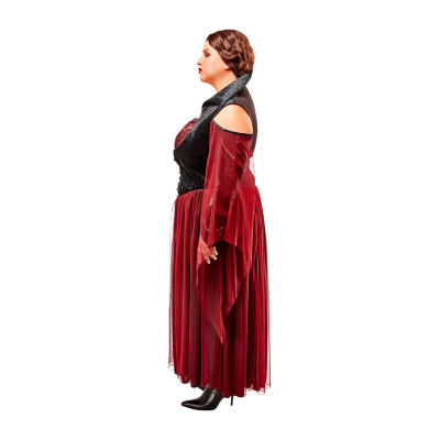 Womens Plus Sized Vampiress Womens Costume 2-pc. Costume