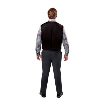 Mens Big N Tall Head Vampire 3-pc. Costume