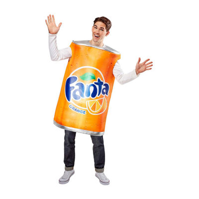 Unisex Adult Orange Fanta Can Costume