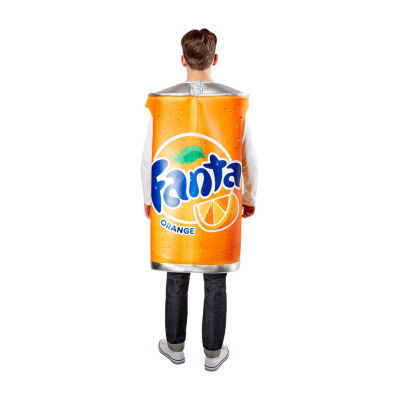 Unisex Adult Orange Fanta Can Costume