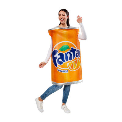 Unisex Adult Orange Fanta Can Costume