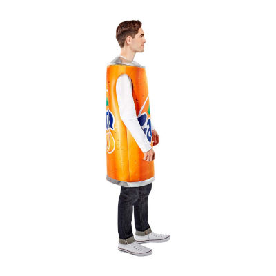 Unisex Adult Orange Fanta Can Costume