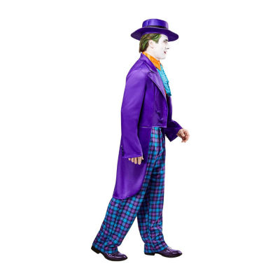 Mens Batman 1989 The Joker Deluxe Costume DC Comics 6-pc. Set