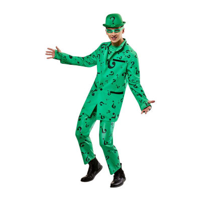 Mens Batman Forever Deluxe Riddler Costume 4-pc. Set