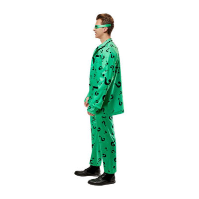 Mens Batman Forever Deluxe Riddler Costume 4-pc. Set