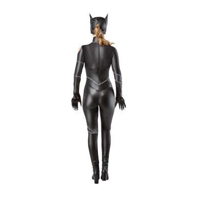 Womens Batman Catwoman Costume With Mask 4-pc.