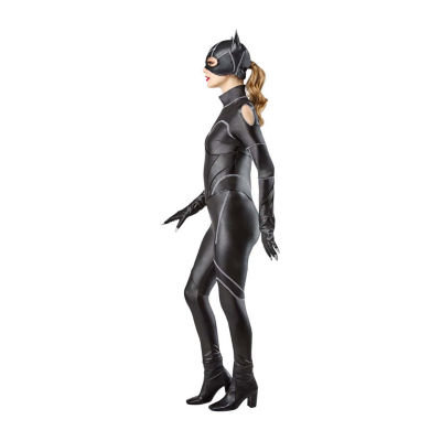 Womens Batman Catwoman Costume With Mask 4-pc.