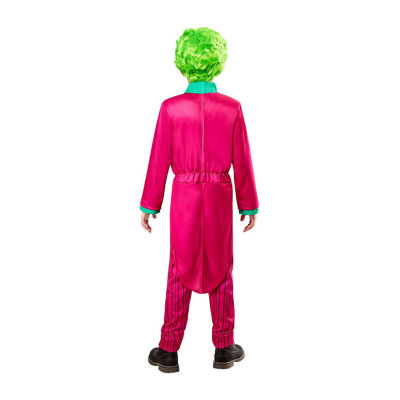 Little & Big Kid Boys Batman Classic 1966 Deluxe The Joker Boys DC Comics 2-pc. Costume Set