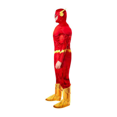 Mens Big & Tall Flash Muscle Chest Mens Costume The Flash 2-pc. Costume