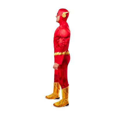 Mens The Flash Muscle Chest Deluxe Costume 2-pc.