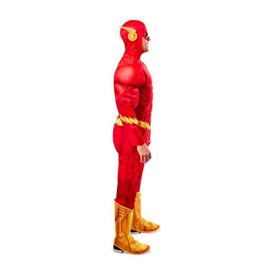 Mens The Flash Muscle Chest Deluxe Costume 2-pc.