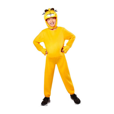 Little & Big Kid Unisex Garfield Kids Costume Garfield 2-pc. Costume