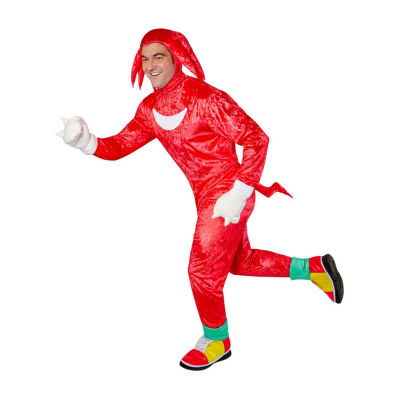 Mens Knuckles Deluxe Sonic the Hedgehog 4-pc. Costume Set