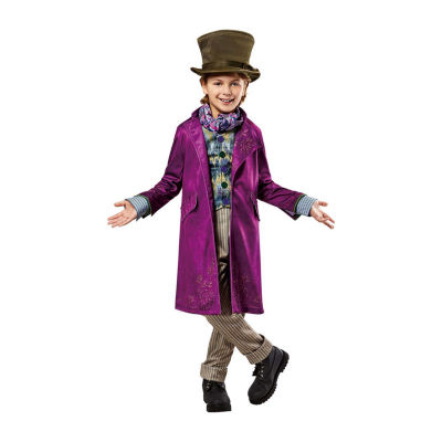 Boys Wonka Movie Willy Deluxe Costume 5-pc. Set