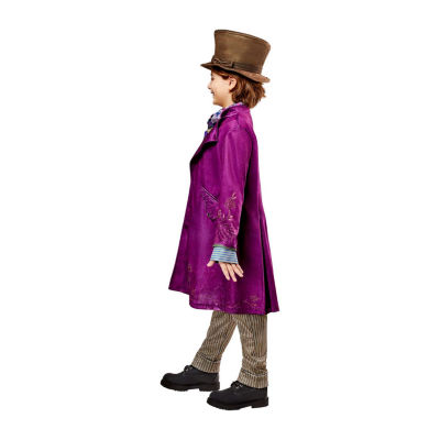 Boys Wonka Movie Willy Deluxe Costume 5-pc. Set