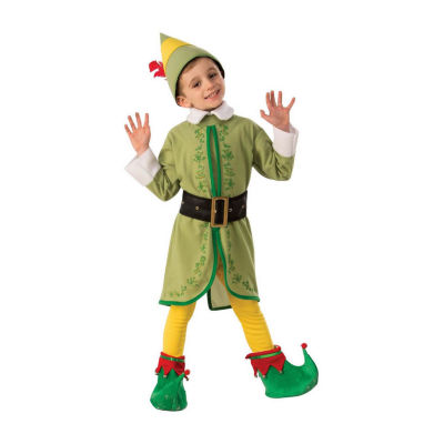 Little & Big Kid Boys Buddy The Classic Kids ELF 4-pc. Costume, Color ...