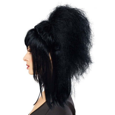 Womens Beetlejuice Beetlejuice Lydia Deetz Adult Black Wig Costume Accessory