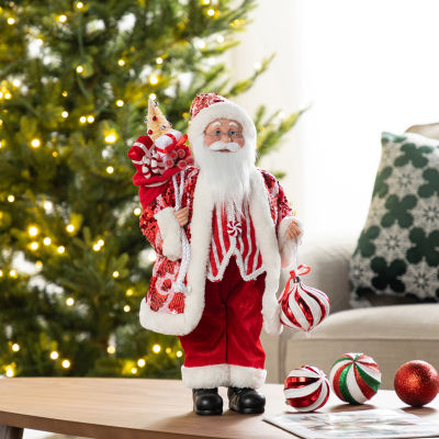 Glitzhome 18 Figurine Christmas Figurine