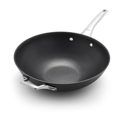 Calphalon Premier Hard Anodized 13" Flat Wok
