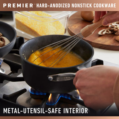Calphalon Premier Hard Anodized 13" Flat Wok