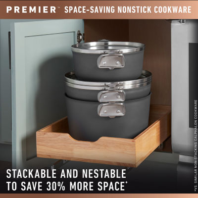 Calphalon Premier Space-Saving 12-qt. Stockpot
