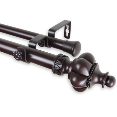 Rod Desyne Terra 1" Double Adjustable Curtain Rod