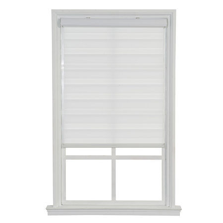 JCPenney Home Cordless Push Up Shadow Shade, One Size , White