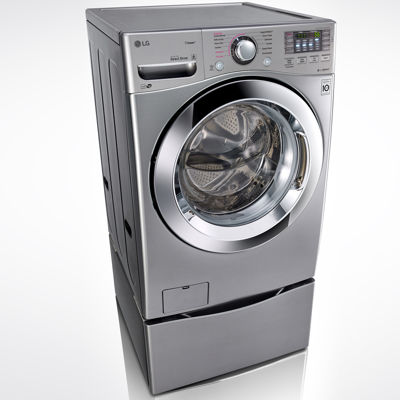 LG ENERGY STAR® 4.5 cu. ft. Ultra-Large Capacity Front-Load Washer with Steam