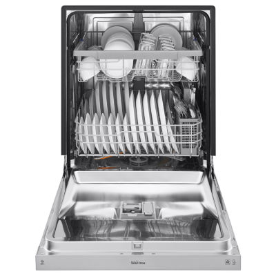 LG ENERGY STAR® Front-Control Dishwasher with Stainless Interior