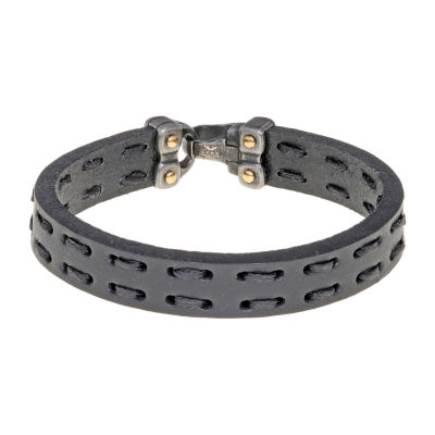 Mens Stainless Steel Wrap Bracelet