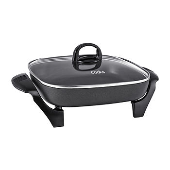 Cooks 12 x 12 Non-stick Covered Electric Skillet
