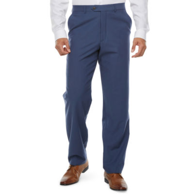 Stafford Signature Smart Wool Mens Stretch Fabric Classic Fit Suit Pants - Big and Tall
