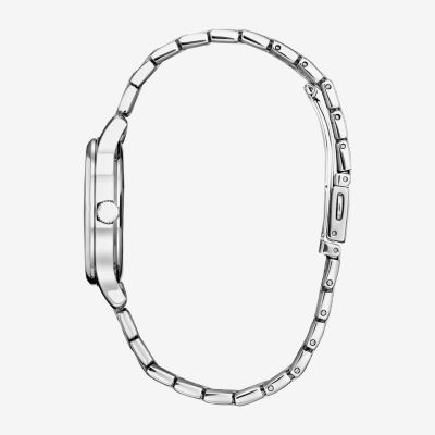 Citizen Womens Silver Tone Stainless Steel Bracelet Watch Em0891-58e
