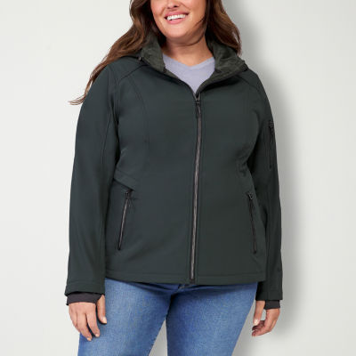 Free Country Womens Plus Midweight Softshell Jacket