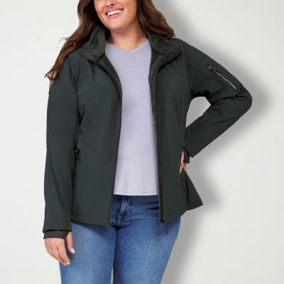 Free Country Womens Plus Midweight Softshell Jacket